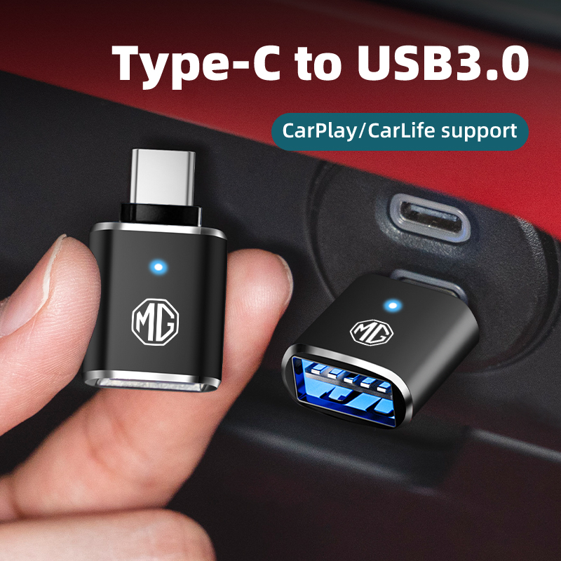 Tech Car Accessories - Adaptateur LED de Type C vers