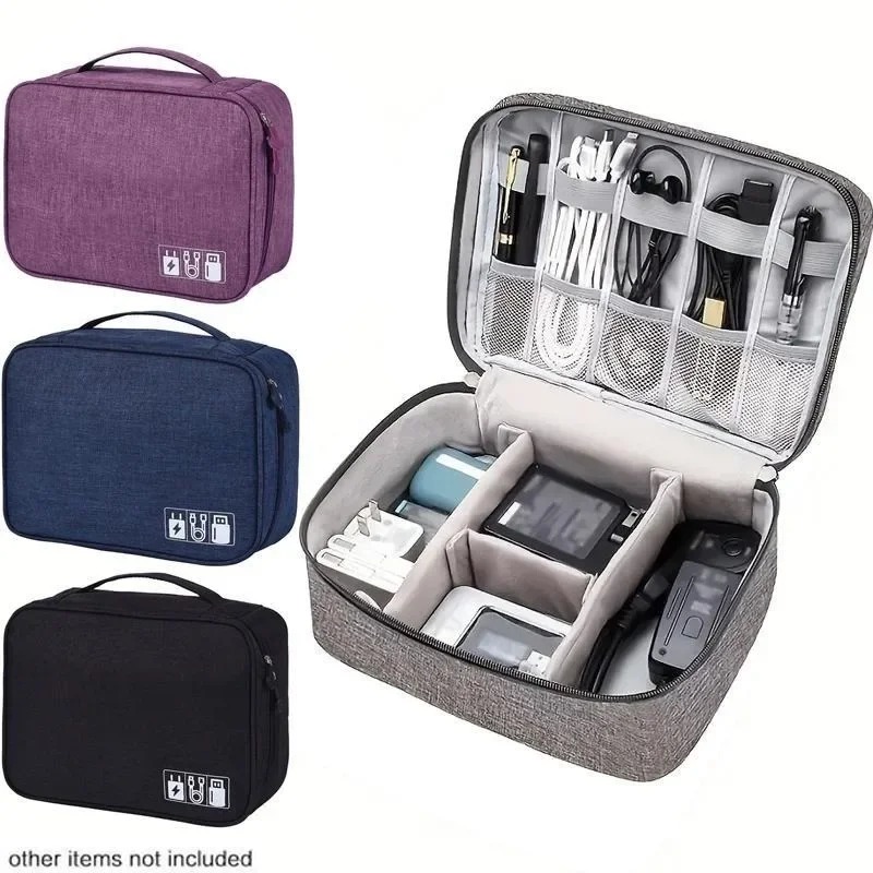 Tech Accessories For Travel - Organisateur d'électronique, étui de voyage résistant