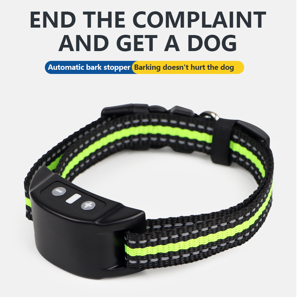 Tech Dog Accessories - Collier anti-aboiement pour chien, choc électrique,