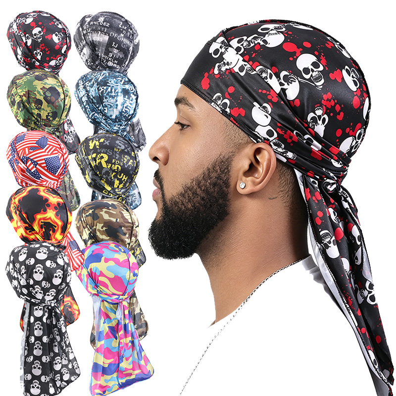 Tech Accessories For Men - Lot de 3 Durags Longs Tendance