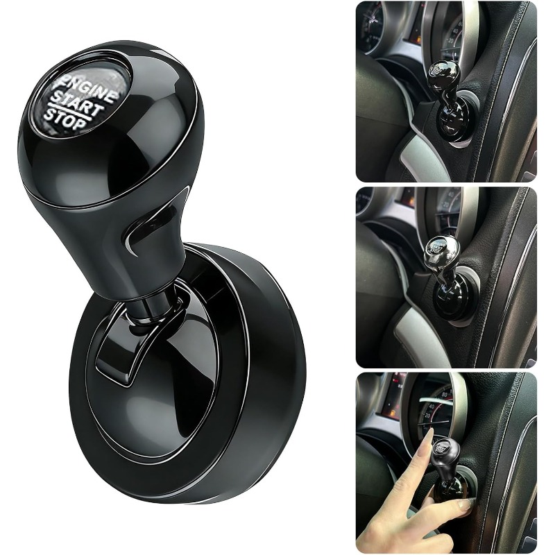 Tech Car Accessories - Décoration de voiture rétro style joystick,