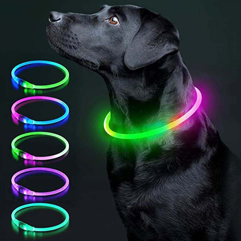 Tech Dog Accessories - Collier de chien lumineux, collier de