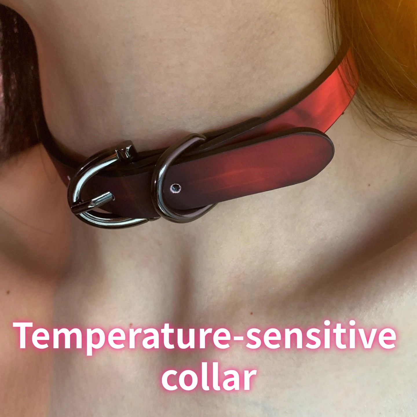 Hi Tech Accessories - Collier ras du cou en cuir