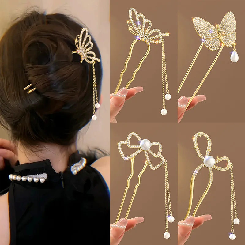 Style Antique perle strass hau - Hi Tech Accessories avis et prix