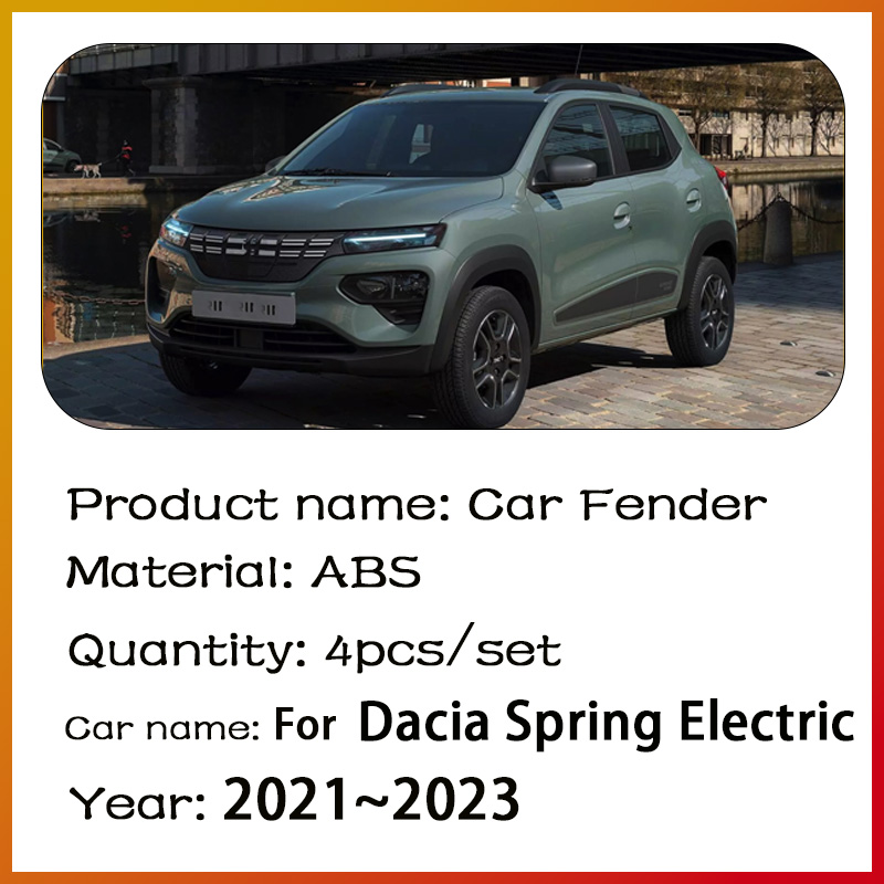 Garde-boue pour Dacia Spring E - Tech Accessories Dacia avis et prix