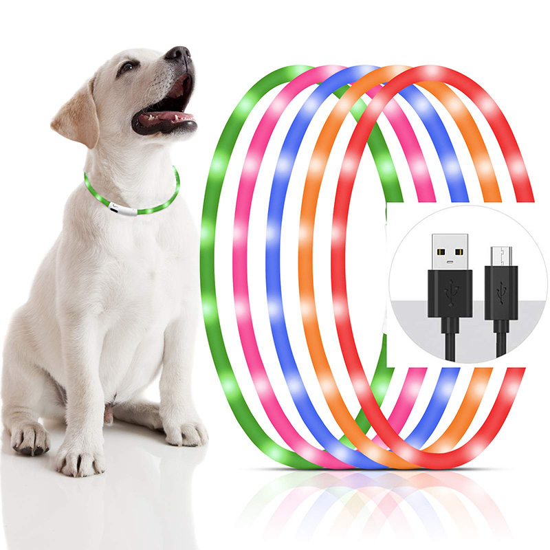 Collier pour chien LED en Sili - Tech Dog Accessories avis et prix