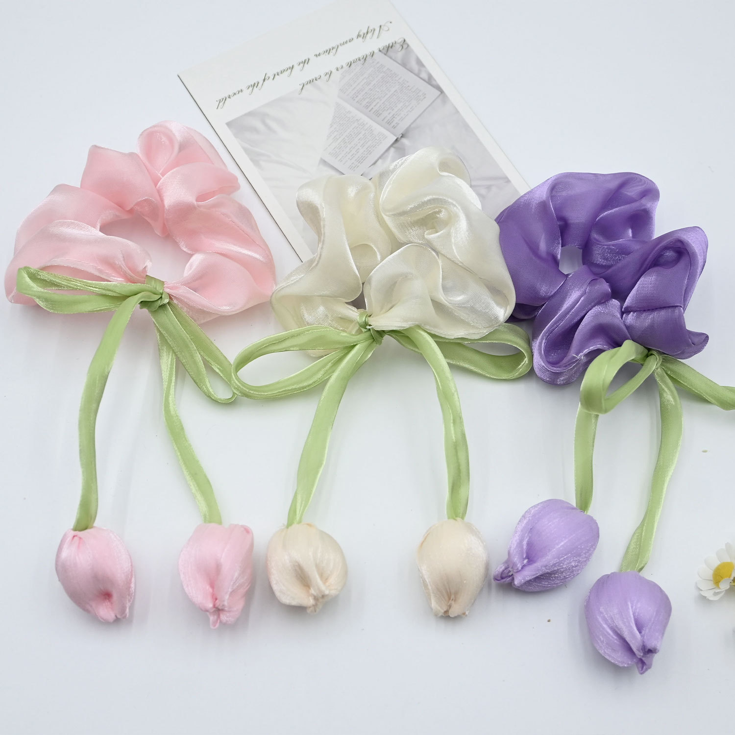 Chouchous à fleurs de tulipe,  - Hi Tech Accessories avis et prix
