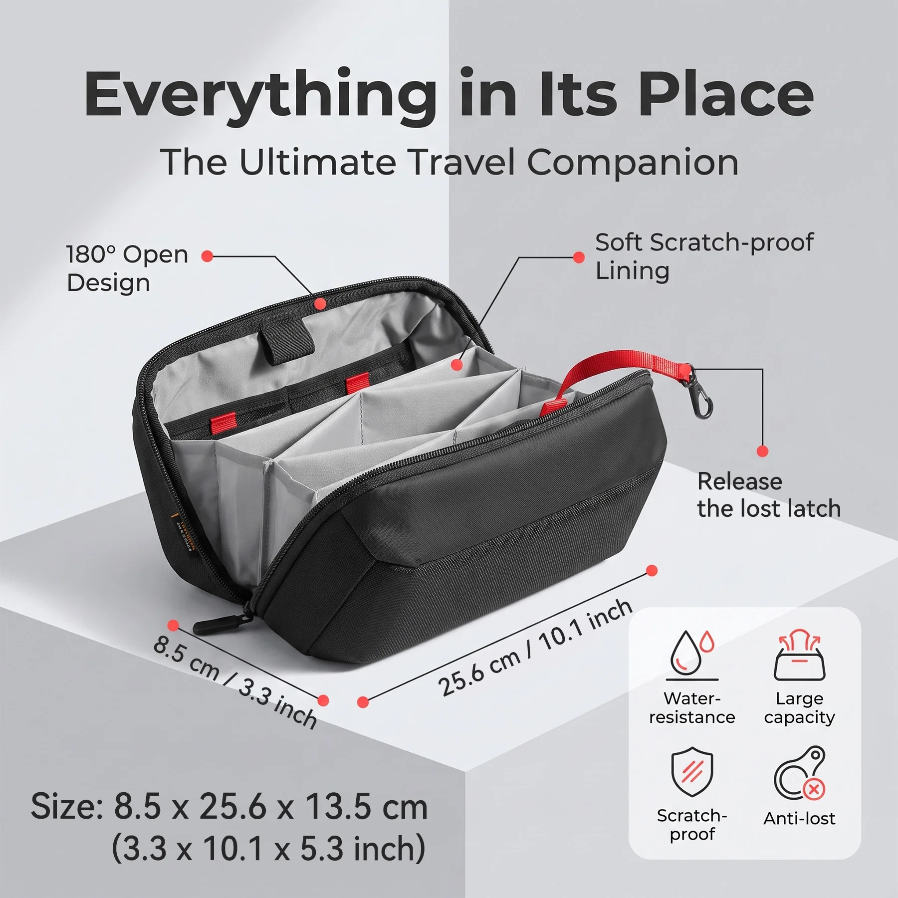 Pochette de rangement pour acc - Tech Accessories For Travel avis et prix