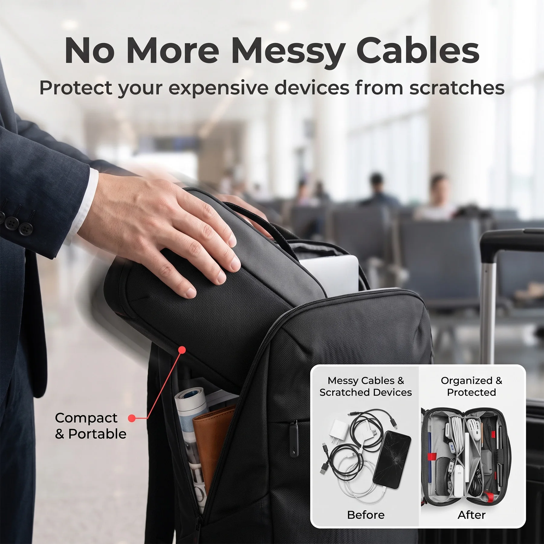 Pochette de rangement pour acc - Tech Accessories For Travel avis et prix