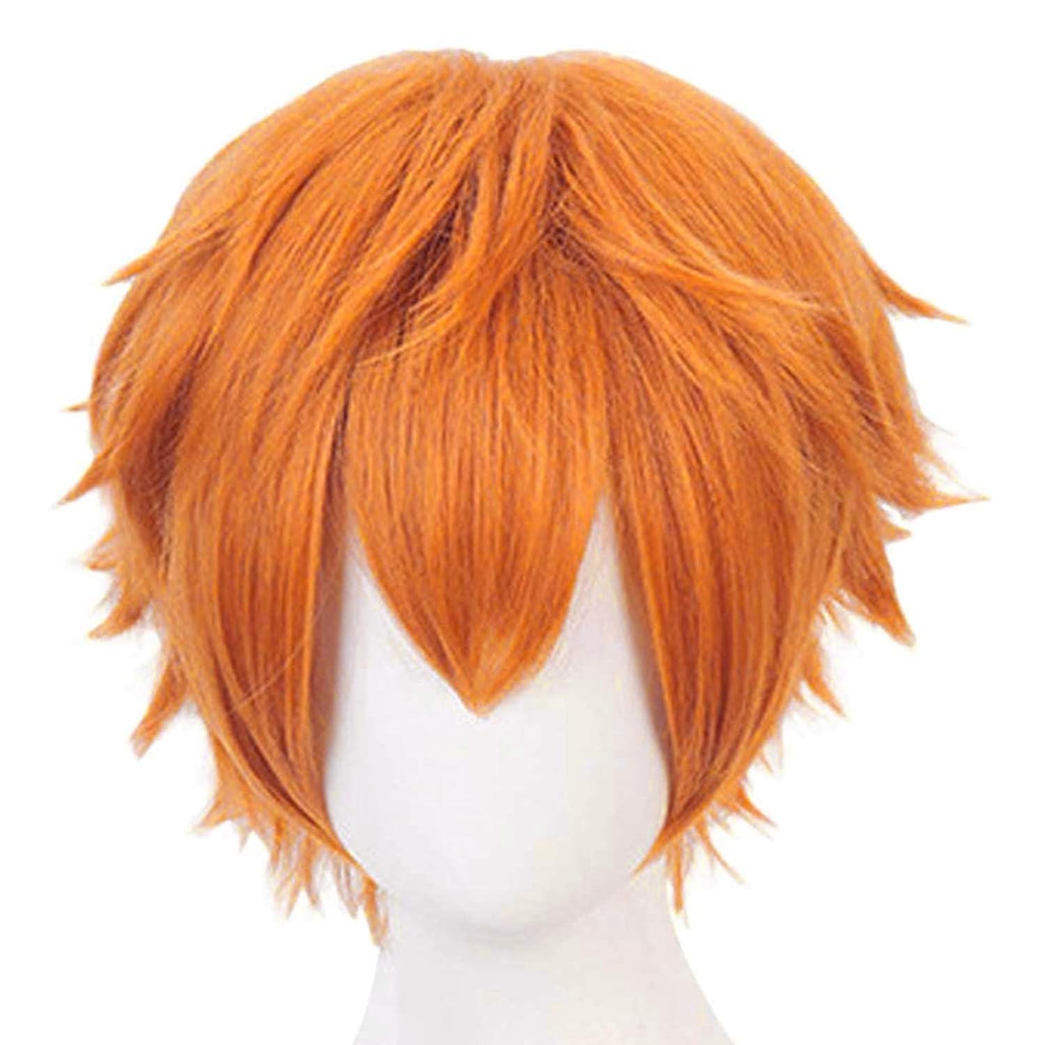 Perruque courte Orange pour ho - Tech Accessories For Men avis et prix