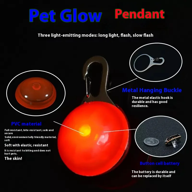 Collier lumineux à 1 Led pour  - Tech Dog Accessories avis et prix