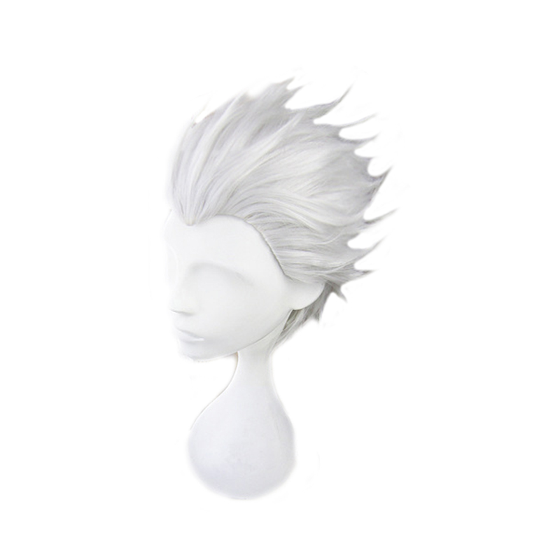 Perruque courte grise argentée - Tech Accessories For Men avis et prix