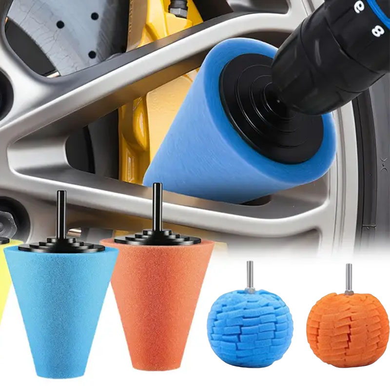 Kit de tampons éponge de polis - Tech Car Accessories avis et prix