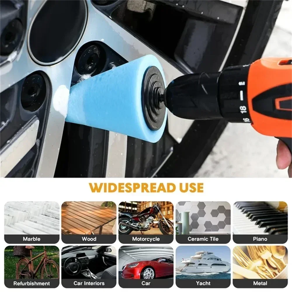 Kit de tampons éponge de polis - Tech Car Accessories avis et prix