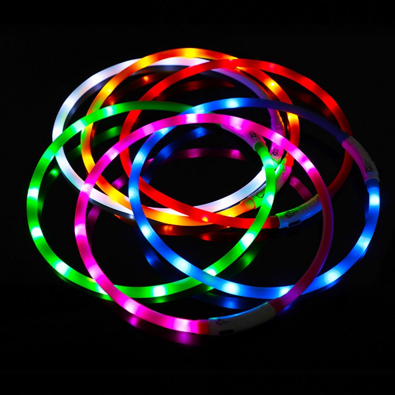 Collier de chien LED en Silico - Tech Dog Accessories avis et prix