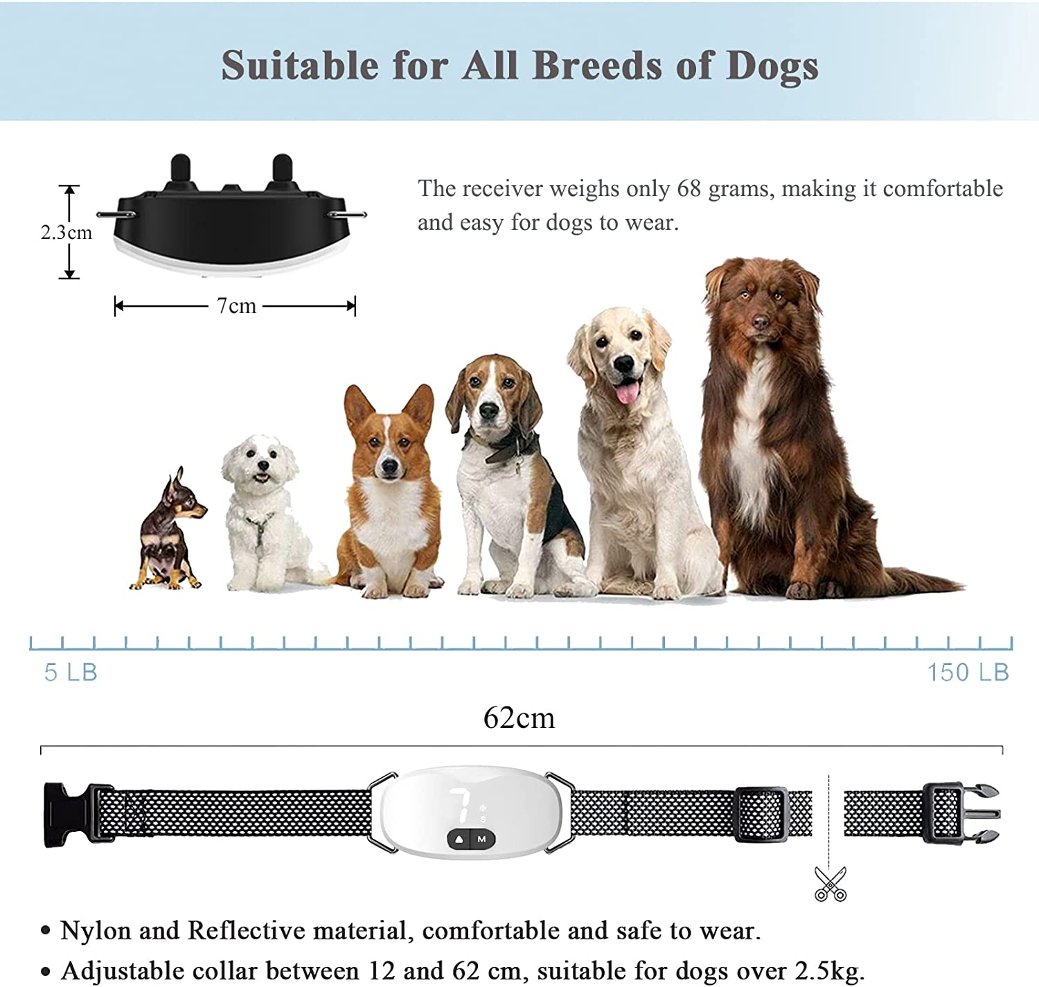 Collier Anti-aboiement pour ch - Tech Dog Accessories avis et prix