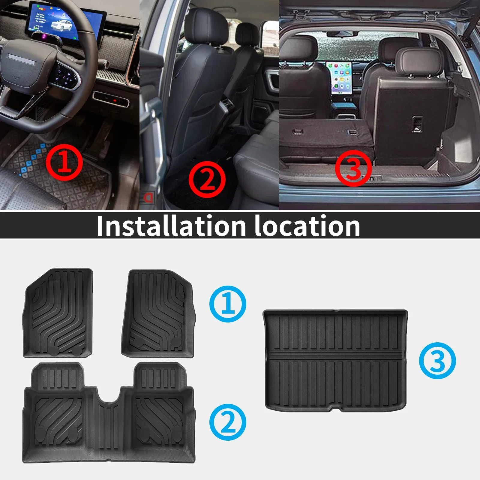 Tapis de voiture TPE antidérap - Tech Accessories Dacia avis et prix